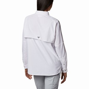 Columbia PFG Bahama™ Långärmad Tröja Dam Vita (PUVFH9471)